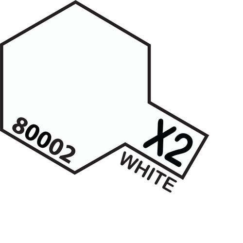 TAMIYA X-2 WHITE