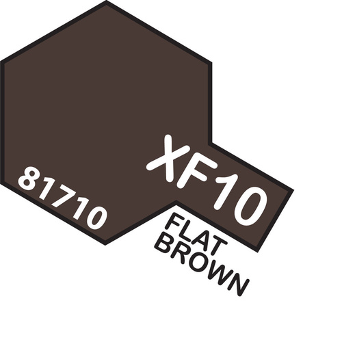 TAMIYA ACRYLIC MINI XF-10 FLAT BROWN