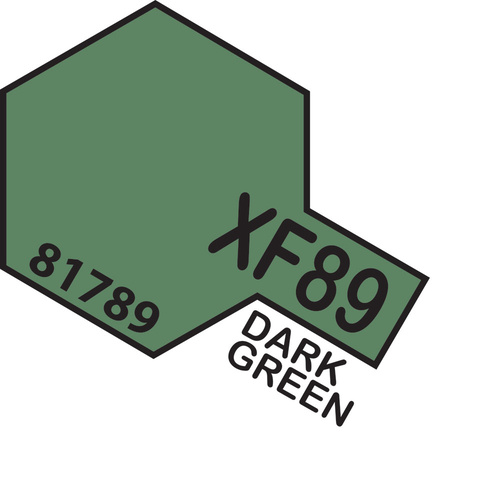 TAMIYA ACRYLIC MINI XF-89 DARK GREEN 2