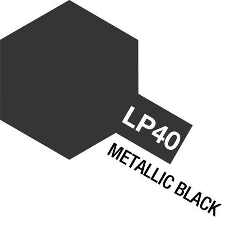 TAMIYA LP-40 METALLIC BLACK