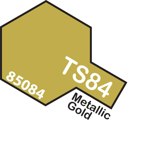 TAMIYA TS-84 METALLIC GOLD