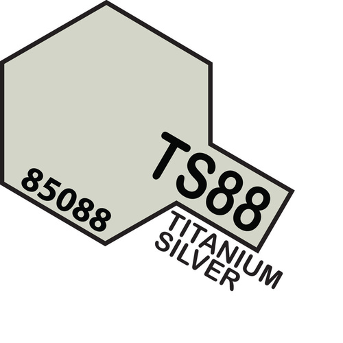 TAMIYA TS-88 TITANIUM SILVER