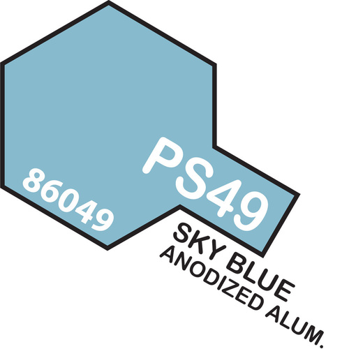 TAMIYA PS-49 SKY BLUE ALUMITE