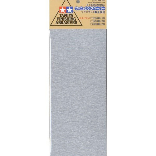 TAMIYA FINISHING ABRASIVES ULTRA FINE