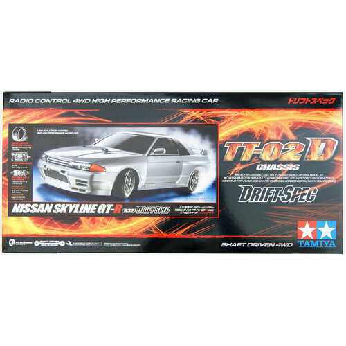TAMIYA SKYLINE GT-R (R32) (TT-02D) 1/10 no esc