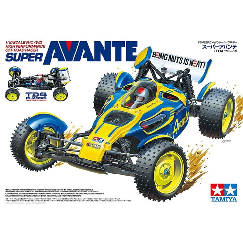 TAMIYA SUPER AVANTE (TD4) 1:10 4WD No ESC - 76-T58696