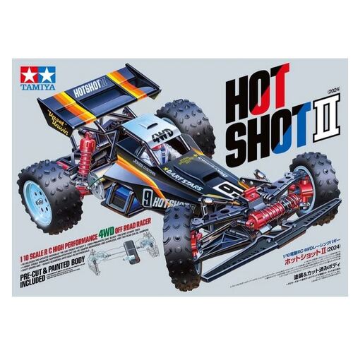 Tamiya 1/10 Hotshot II 2024 4WD RC Buggy Kit 58737