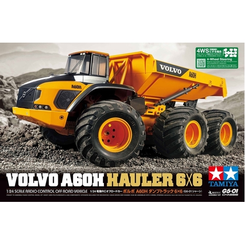 TAMIYA VOLVO A60X HAULER 6X6 (G6-01) 1/24th - 79-T58676
