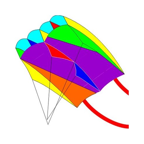 Ocean Breeze Kite Pocket Parafoil - 836