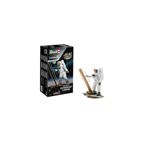 REVELL APOLLO 11 ASTRONAUT ON THE MOON (50 YEARS MOON LANDING) 1:8