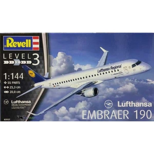 REVELL Embraer 190 "Lufthansa" 1:144 - 95-03937