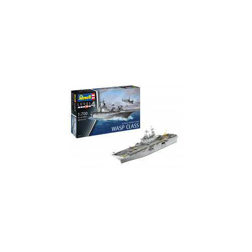 REVELL ASSAULT CARRIER USS WASP CLASS 1/700