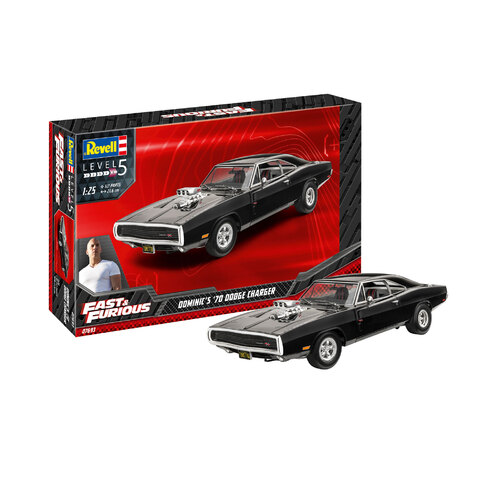 REVELL FAST & FURIOUS - DOMINIC'S 1970 DODGE CHARGER 1:25