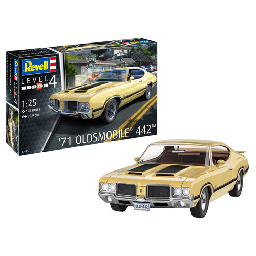 REVELL 71 OLDSMOBILE 442 COUPÉ 1/25
