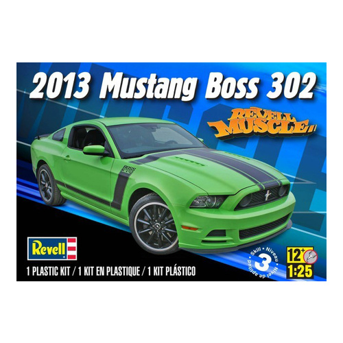 REVELL 2013 Mustang Boss 302 1:25 - 95-85-4187