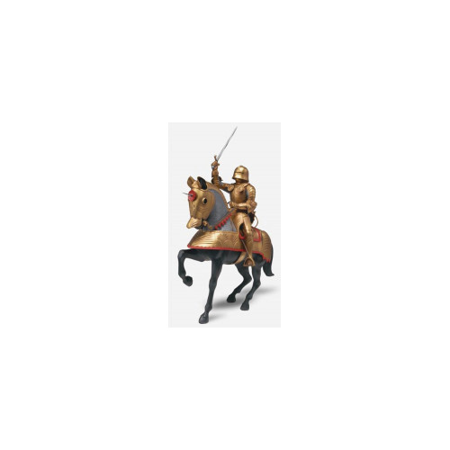 REVELL GOLD KNIGHT WITH HORSE 1:8