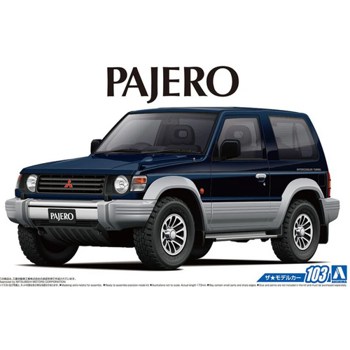 1/24 MITSUBISHI V24WG PAJERO METAL TOP WIDE XR-II '91