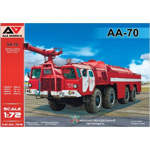 A&A Models 1/72 AA-70 Plastic Model Kit [7219]