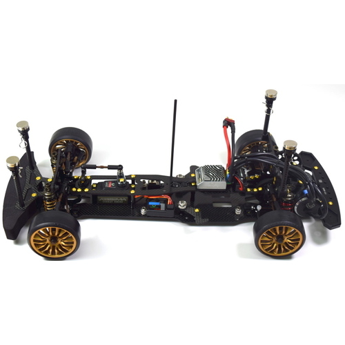 Magnetic body mount system, black (single post)