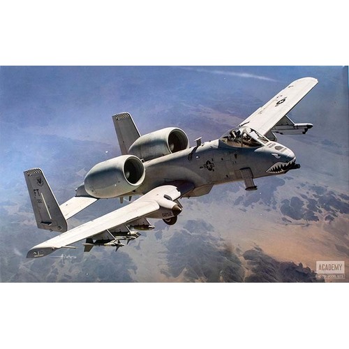 Academy 1/48 USAF A-10C Thunderbolt II "75th FS Flying Tigers" Plastic Model Kit [12348]