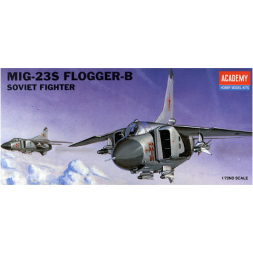 Academy 1/72 M-23S Flogger B Plastic Model Kit [12445]