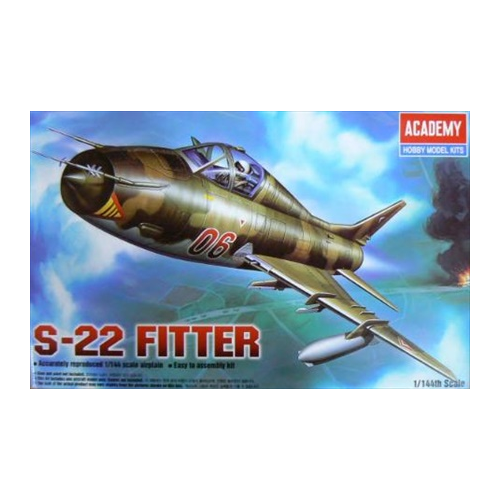 Academy 1/144 SU-22 Fitter Plastic Model Kit [12612]