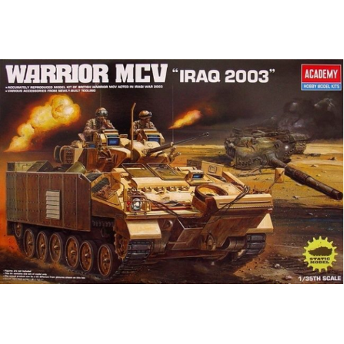 Academy 1/35 Warrior MCV "Iraq 2003" Plastic Model Kit [13201]