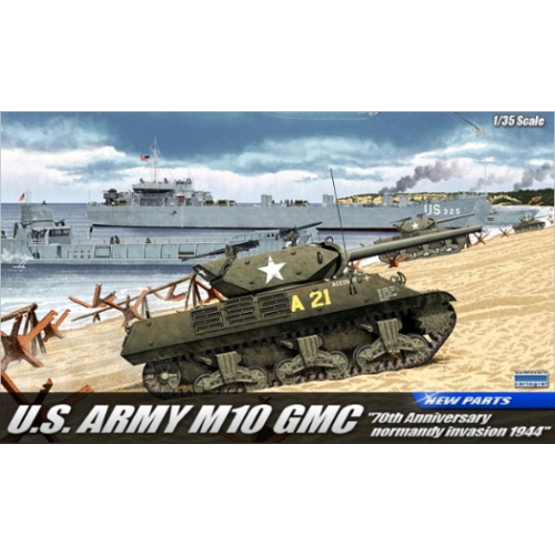 Academy 1/35 US Army M10 GMC "Anniv.70 Normandy Invasion 1944" Plastic Model Kit [13288]