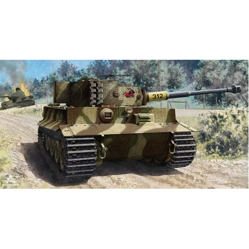 Academy 1/72 1/72 German Tiger-I Ver. Late Plastic Model Kit