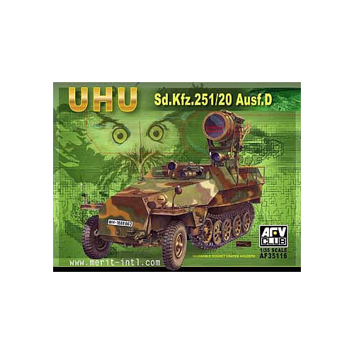 AFV Club 1/35 German Sd.Kfz.25 Ausf.D Plastic Model Kit [AF35116]