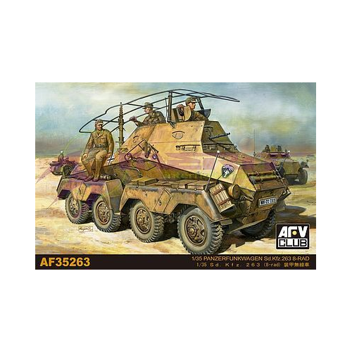 AFV Club 1/35 Panzerfunkwagen Sd.Kfz.263 8-Rad Plastic Model Kit [AF35263]