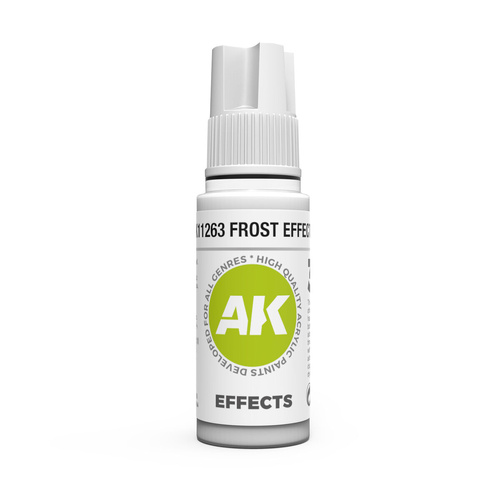 AK Interactive Frost Effect 17 ml Acrylic Paint 3rd Generation