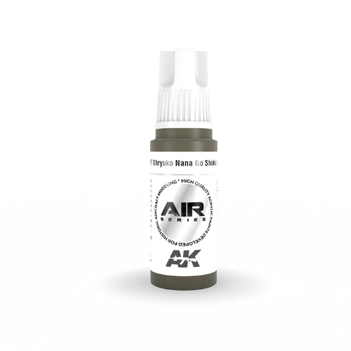 AK Interactive Air Series: IJA #7 Ohryuko Nana Go Shoku (Olive Brown) Acrylic Paint 17ml 3rd Generation