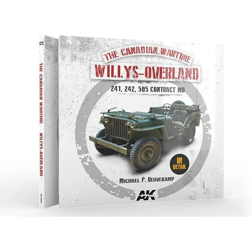AK Interactive Book: Willys-Overland (Canadian) Walkaround - English