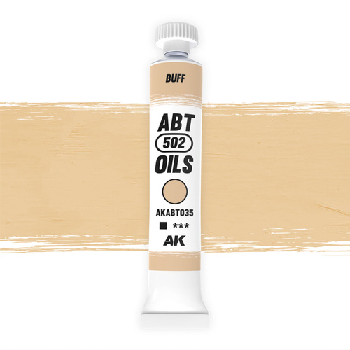 AK Interactive ABT 502: Buff 20ml Oil Paint