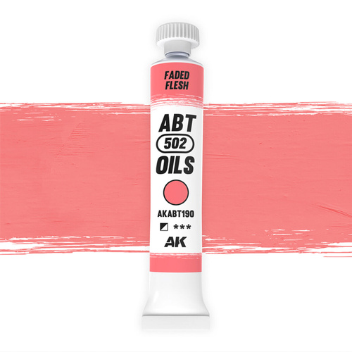 AK Interactive ABT 502: Faded Flesh 20ml Oil Paint