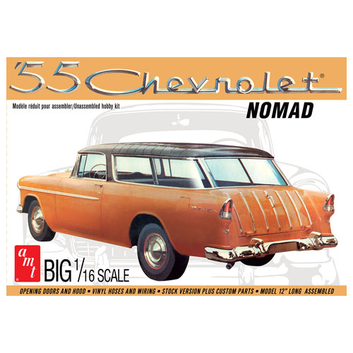 AMT 1/16 1955 Chevy Nomad Wagon Plastic Model Kit