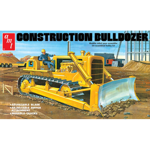 AMT 1/25 Construction Bulldozer Plastic Model Kit