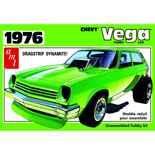 AMT 1/25 1976 Chevy Vega Funny Car Plastic Model Kit