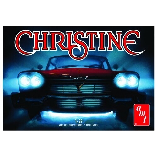 AMT 1/25 1958 Plymouth "Christine" (White Molded Version) Plastic Model Kit