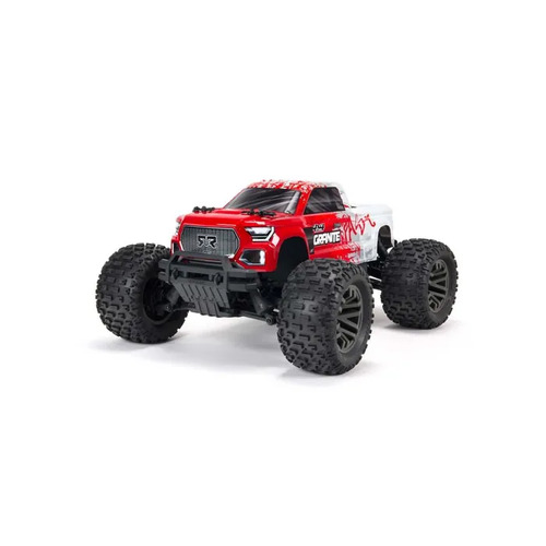 Arrma Granite V3 4X4 3S BLX Monster Truck, RTR, Red, ARA4302V3BT2