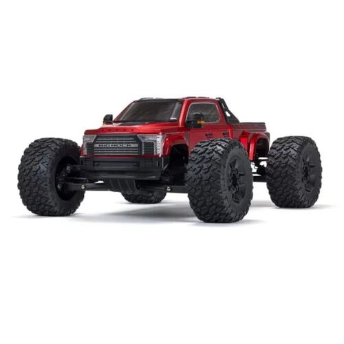 Arrma Big Rock 6S 4WD BLX 1/7 Monster Truck RTR, Red