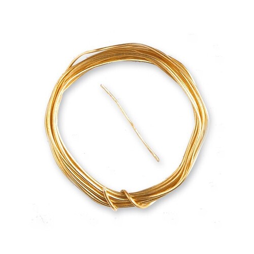 Artesania Brass Rigging Wire 1.0mm x 3.0M Wooden Ship Accessory [8627]