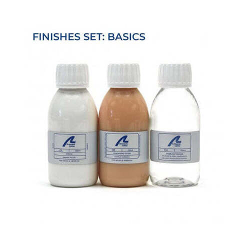 Artesania Finishes Set: Basic 125ml (Primer Filler/Thinner/Varnish) [12873]