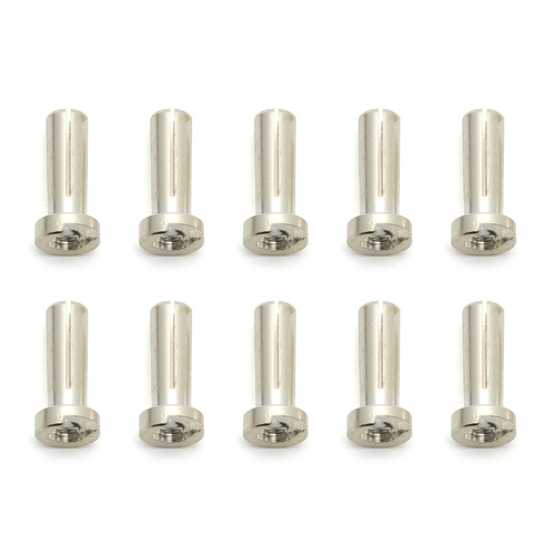 Low-Profile Bullet Connectors, 4x14 mm