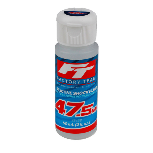 FT Silicone Shock Fluid 47.5wt (613 cSt), 2oz.