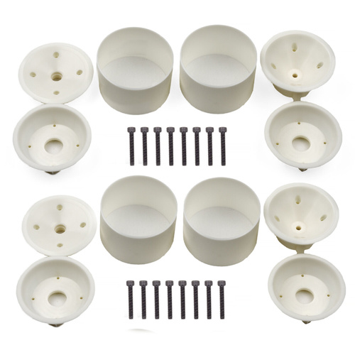 RC10GT Front And Rear 3-Piece Wheels, Wide