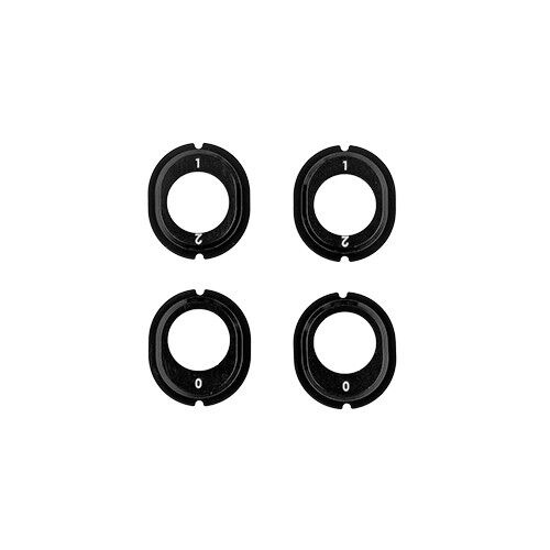 RC10B7 FT Aluminum Differential Height Inserts, Notched