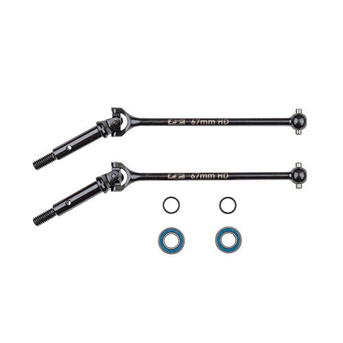RC10b7 Universal Driveshaft Set, 67mm