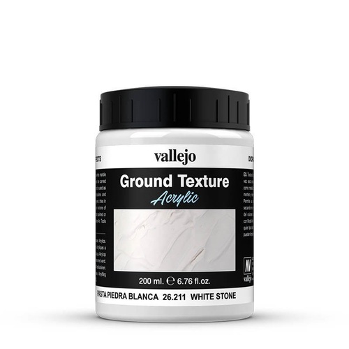Vallejo Diorama FX Ground Textures White Stone Paste 200ml